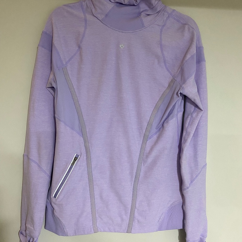 Lululemon quarter zip lilac